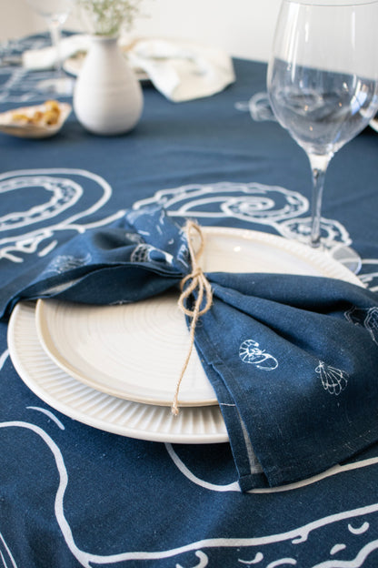 Blue Deep Sea Napkins