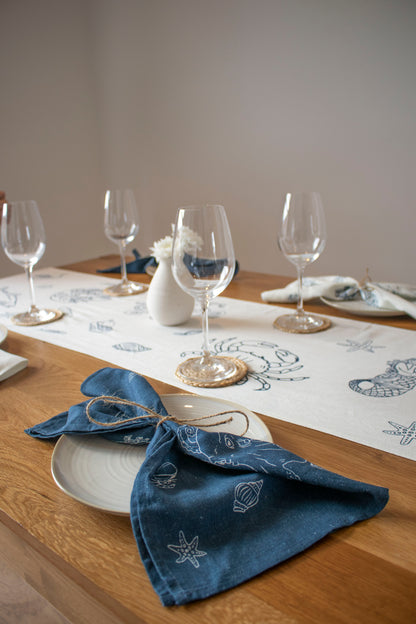 Blue Deep Sea Napkins